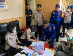 H-3 Pelantikan Presiden, Kapolres Pelabuhan Makassar Cek Kesehatan Personel untuk Jamin Keamanan