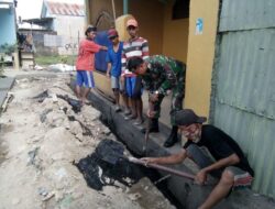 Bersinergi dengan Warga,Babinsa Laksanakan Kegiatan Karya Bakti