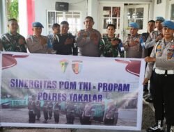 Sinergitas Sie Propam Polres Takalar Bersama Subden POM Wujudkan Netralitas untuk Pilkada Damai