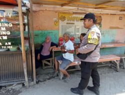 Pilkada Serentak, Bhabinkamtibmas Gusung Giatkan Patroli Dialogis, Rangkul Warga Jaga Situasi Aman