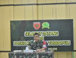 Latihan Lapangan “Perisai Waspada-24” Korem 141/Toddopuli Tahun 2024 Digelar