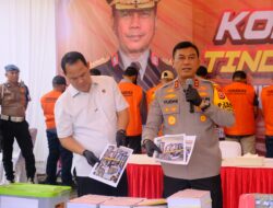 Kapolda Sulsel Pimpin Press Release Penanganan Kasus Tindak Pidana Korupsi di Sulawesi Selatan