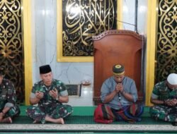Personil Kodim 1409/Gowa Doa Bersama Dalam Rangka Mewujudkan Pilkada Serentak Yang Aman, Damai Dan lancar