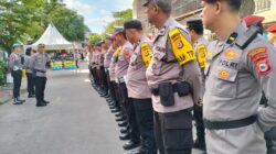 Polsek Wajo Perketat Pengamanan di PPK Demi Wujudkan Kamtibmas Kondusif Jelang Pencoblosan