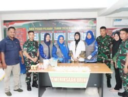 Laksanakan P4GN Semesrter II TA. 2024, Kodim 1409/Gowa Lakukan Tes Urine Prajurit