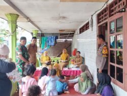 Wujudkan Balita Sehat, Babinsa Kodim 1409/Gowa Aktif Dampingi Pelaksanaan Posyandu