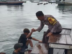 Bhabinkamtibmas Pulau Barrang Lompo Ajak Warga Bersatu Jaga Kamtibmas Pasca Pilkada