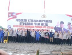 Polda Sulsel Dukung Ketahanan Pangan Nasional Melalui Penaburan 10 Ribu Benih Ikan di Makassar