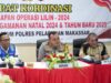 Jelang Nataru 2024/2025, Polres Pelabuhan Makassar Gelar Rakor Lintas Sektoral untuk Sukseskan Operasi Lilin 2024