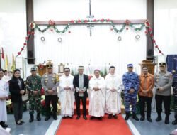 Kapolda Sulsel Beserta Forkopimda Pantau Situasi Kamtibmas Malam Natal Tahun 2024 di Makassar