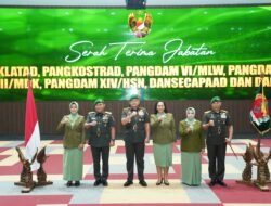 Mayjen TNI Windiyatno Resmi Menjabat Sebagai Pangdam XIV/Hsn