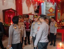 Dukung Keberagaman, Polres Pelabuhan Makassar Kawal Perayaan Imlek dengan Sterilisasi Maksimal