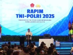 Pangdam XIV/Hsn Mengikuti Rapim TNI-Polri Tahun 2025