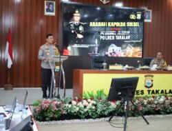 Kapolda Sulsel Kunjungi Polres Takalar, Resmikan Gedung Pelayanan SIM dan SKCK serta Berikan Arahan Kepada Personel