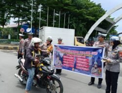 Hari Pertama Operasi Keselamatan Pallawa 2025: Satlantas Pelabuhan Makassar Gencar Sosialisasi!