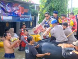Kapolda Sulsel Tinjau Lokasi Banjir di Antang, Salurkan Bantuan untuk Warga Terdampak