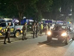 Patroli Gabungan TNI-Polri, Ciptakan Situasi Kondusif di Akhir Pekan