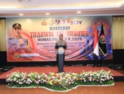 Kadiv Humas Buka Workshop : Jajaran Harus Perkuat Profesionalitas