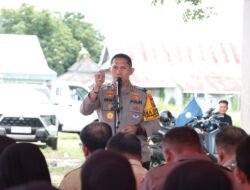 Kapolres Bone bersama Ketua Bhayangkari Launching Program Pekarangan Pangan Lestari