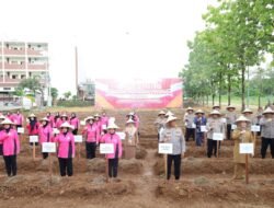 Dukung Ketahanan Pangan, Polda Sulsel Ikuti Launching Penguatan Program Pekarangan Pangan Lestari