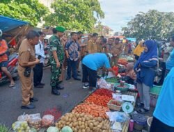 Kodim 1409/Gowa Ikut Berperan membantu Pemerintah Daerah dalam Pengendalian Inflasi Daerah