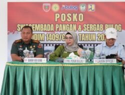 Kodim 1409 Gowa Gelar Rakor, Bersama Dengan Bulog Dan Pemkab Gowa