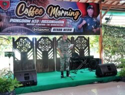 Pererat Jalinan Silahturahmi, Pangdam XIV/Hsn Gelar Coffee Morning Bersama Insan Media