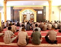 Perdana, Polres Takalar Gelar Binrohtal bagi Personel di Bulan Suci Ramadhan 1446 H