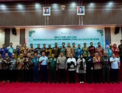 Kasdam XIV/Hasanuddin Hadiri High Level Meeting TPID Bahas Stabilitas Harga Jelang Idul Fitri