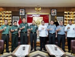 Pererat Hubungan Silaturahmi, Pangdam XIV/Hsn Terima Kunjungan Kakanwil Ditjenpas