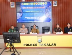 Polres Takalar Gelar Rapat Koordinasi Lintas Sektoral Operasi Ketupat 2025