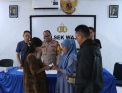 Demi Masa Depan 8 Anak, Polsek Wajo Terapkan Restorative Justice Kepada Ibu Hamil yang Mencopet