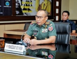 Ikuti Rapat Bersama Forkopimda Sulsel, Pangdam XIV/Hsn Siap Dukung Keamanan dan Ketahanan Pangan di Sulsel