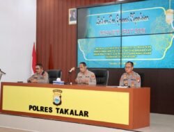 Latihan Pra Operasi Ketupat 2025 Digelar di Polres Takalar untuk Pengamanan Idul Fitri