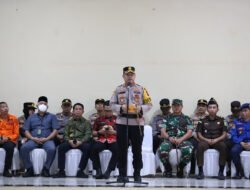 Kapolres Gowa Pimpin Apel Gelar Pasukan Operasi Kepolisian Terpusat Ketupat – 2025