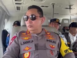 Kapolri Pantau Arus Balik Lebaran di Tol Cipali via Udara