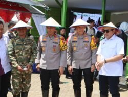 Kapolda Sulsel Hadiri Panen Raya Serentak di Kabupaten Bone, Wujud Dukungan terhadap Ketahanan Pangan Daerah