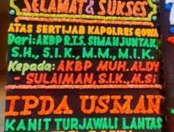 Kanit Turjawali Satlantas Polres Gowa Dijabat Sekarang Ipda Usman