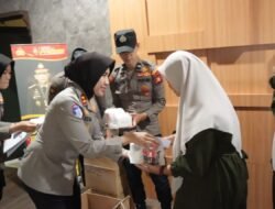 Kapolres Pelabuhan Makassar Gelar Syukuran Penuh Cinta Bersama Anak Yatim