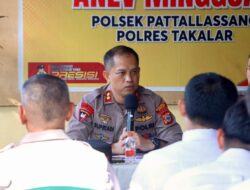 Kapolres Takalar dan Ketua Bhayangkari Lakukan Kunjungan Kerja ke Polsek Pattallassang, Tegaskan Komitmen Pelayanan Prima