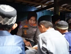 Kartini Masa Kini: Polwan Polres Pelabuhan Makassar Tanamkan Akhlak Lewat Ngaji di TPA