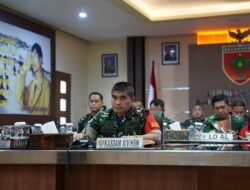 Kasdam XIV/Hsn Terima Paparan Kesiapan TMMD ke-124 dan Strategi Pemenangan LKJ TMMD TA 2025