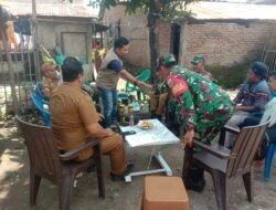 Demi Menjaga Hubungan Baik, Babinsa melaksanakan Komsos dengan Warga Binaan