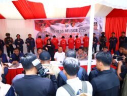 Polda Sulsel Gelar Press Release Kasus Pemalsuan Surat Kendaraan