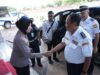 Kapolres Pelabuhan Makassar Hadiri Kunker Wamenhub RI di Pelabuhan Makassar