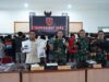 Danrem 141/TP Hadiri Konferensi Pers Kodam XIV/Hsn di Kota Makassar Terkait Sindikat Penipuan Online Di Kab. Sidrap