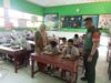 Babinsa Dampingi Pembagian Makan Bergizi Gratis