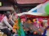 Kapolres Pelabuhan Makassar Gowes Becak Hias Antar 3 Anggotanya Purna Tugas, Suasananya Haru Banget!