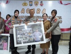 Kapolres Pelabuhan Makassar Berikan Penghargaan dalam Momen Purnabakti yang Penuh Makna