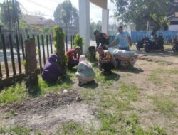 Tripides Toddotoa laksanakan Kegiatan Karya Bakti bersama warga